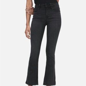 Frame Denim Black Bootcut Jeans